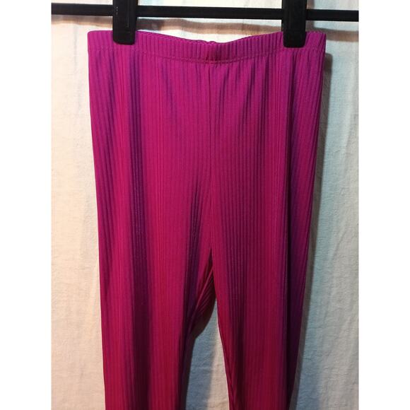 Pattes De Vel Curs Cherry Blossom Eco-Friendly Ribbed Leggings XS - Picture 6 of 6